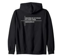 Heaven Is My Home I'm Just Here Recruiting Zip Hoodie
