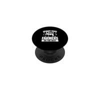 Heaven Made Cows Farmers Do The Rest Funny Cattle Ranchers PopSockets Adhesive PopGrip