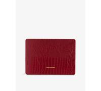 Heaven Mayhem Heaven Mayhem Air 13 Croc-Embossed Vegan-Leather Laptop Case Cherry