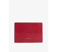 Heaven Mayhem Heaven Mayhem Croc-Embossed Air 15 Vegan-Leather Laptop Case Cherry