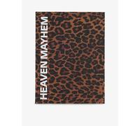 Heaven Mayhem Womens Heaven Mayhem Book Box Vol 1 Leopard-Print Cotton-Canvas Jewellery Box Leopard