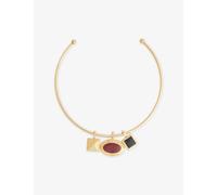 Heaven Mayhem Womens Heaven Mayhem Solene 18ct Gold PVD Plated Stainless-Steel Choker Bundle Set Gold