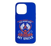 Heaven Needed A Hero God Picked Mine In Memory Of My Uncle Case for iPhone 14 Pro Max