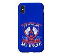 Heaven Needed A Hero God Picked Mine In Memory Of My Uncle Case for iPhone X/XS