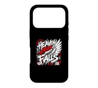 Heaven Never Falls Faith Over Fear Bible Verse Case for iPhone 17 Pro