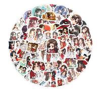 Heaven Official Blessings Stickers, 100 Pcs Hua Cheng Xie Lian Cute Figure Vinyl Waterproof Sticker Decals for Party, Water Bottle Scrapbook Laptop Skateboard Computer for Teens Students