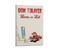 Heaven Or Hell - Don Toliver Poster Wall Art Aesthetic Cover Poster Painting for Living Room Bed Room 08x12inch(20x30cm) Frame-style