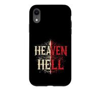 Heaven or hell. Philosophical, sarcastic Case for iPhone XR