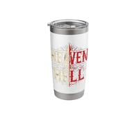 Heaven or Hell. Philosophical, Sarcastic Stainless Steel Insulated Tumbler