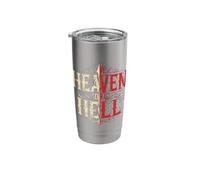 Heaven or Hell. Philosophical, Sarcastic Stainless Steel Insulated Tumbler