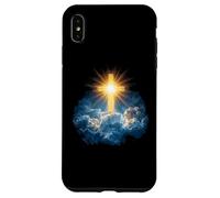 Heaven Radiant Cross Holy Light Shining Through Clouds Case for iPhone XS Max