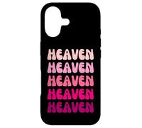 Heaven Retro Stack Design Case for iPhone 17