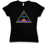 Heaven`s GATE Away Team Women T-Shirt - Comet Sekte Sect Community Logo Sign Symbol Marshall Applewhite Bonnie Nettles UFO Komet Hale-BOPP Suizid Sizes S - 5XL Black