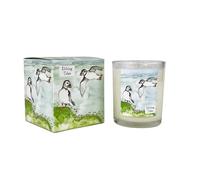 Heaven Scent 20cl Illustrated Candle - Ebbing Tides (Puffins)