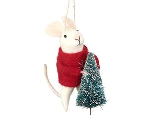 Heaven Send Hanging Christmas Mouse'