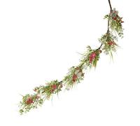 Heaven Sends 160 Cm Floral And Butterfly Branch Decoration, Eucalyptus-Style Artificial Flower Accent