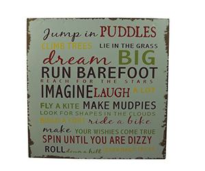 Heaven Sends All About Play Retro Metal Sign