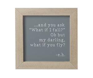 Heaven Sends .And you ask What if I fall Sign