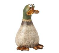 Heaven Sends Ceramic Duck With Googly Eyes 10x9.1x15cm Tabletop Decoration