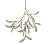 Heaven Sends Christmas Felt Mistletoe Hanger Decoration 44.5 X 13.5 Cm - Green Felt