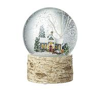 Heaven Sends Christmas House Snowglobe Decoration