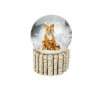 Heaven Sends Christmas Mini 3.5 x 5cm Snowglobe Fox in Snow