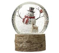 Heaven Sends Christmas Snowman Snow Globe