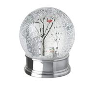 Heaven Sends Christmas Twig Trees And Cat Snow Globe Decoration, 9.5 X 11.5 Cm