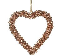 Heaven Sends Copper Hanging Heart Christmas Decoration