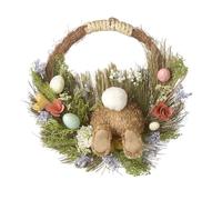 Heaven Sends Cute Easter Bunny Spring Inspired Wreath