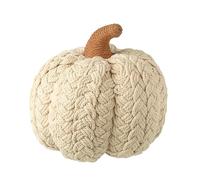 Heaven Sends Decorative Natural Pumpkin - Cream - Medium Size 20cm x 20cm x 20cm - Halloween Decoration Pumpkin Themed Décor - Autumn Decoration - Perfect for Home, Kitchen, Living Room, Tabletop