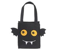 Heaven Sends Felt Bat Face Halloween Trick or Treat Bag