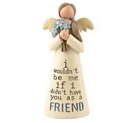 Heaven Sends Friend 'I wouldn't be me if i didn't have you as a friend' Angel Ornament