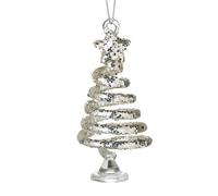 Heaven Sends Glitter Spiral Tree Hanging Ornament