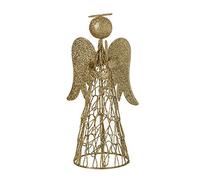 Heaven Sends Gold Glitter Angel Tree Topper - 20cm