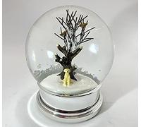 Heaven Sends Golden Labrador Christmas Snow Globe