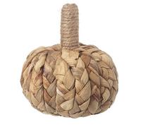 Heaven Sends Halloween Hessian Pumpkin Decoration - Rustic Indoor Autumn Ornament 11.5 X 10 Cm