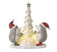 Heaven Sends Hedgehogs Around The Christmas Tree Light Up Decoration