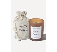 Heaven Sends Hello Autumn Pumpkin Spiced Candle with Bag - Glass, 8.2 x 7.1 cm in Brown Heaven Sends Brown 8.2 x 7.1 cm