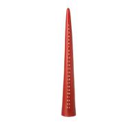 Heaven Sends Large Red Advent Candle - 37.5cm Countdown Christmas Candle with Gold Numbers - 25 Hour Burn Time