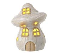 Heaven Sends LED Ceramic Mushroom House Night Light, 11.8 cm