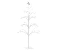 Heaven Sends Medium White Glitter Metal Tree