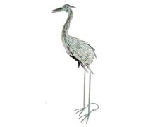 Heaven Sends Metal Heron Garden Ornament 26x15x60cm, FCP030