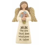 Heaven Sends. Mum the one that does whatever it takes - Angel Ornament