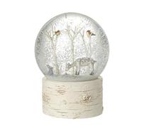Heaven Sends Musical Forest Friends Scene Snowglobe, 12x12x15.5cm, GAC568