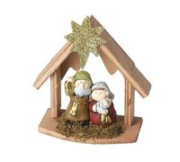 Heaven Sends Nativity Scene Wooden Christmas Decoration