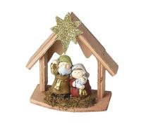 Heaven Sends Nativity Scene Wooden Christmas Decoration