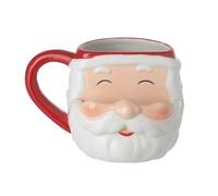 Heaven Sends - Santa Mug with Buscuit Holder - Festive Ceramic Christmas Mug - 15 x 11.5 x 9.7 cm