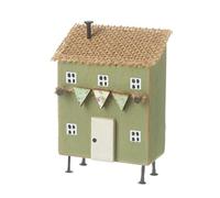Heaven Sends Shabby Chic Wooden Green House Decoration