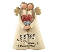 Heaven Sends Sisters for ever angel ornament